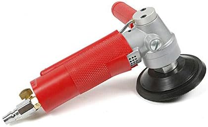 Air Wet Stone Polisher 4-Inch Pneumatic Air Wet Stone Grinder Polisher 4300RPM Granite Marble Stone Wet Air Sander Polisher Water Mill Pneumatic Polishing Tool (4'' 4300RPM)