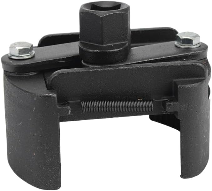 Adjustable Fuel Remover 2 Jaws Oil Filter Wrench Disassemble Tool 60-105mm Cast Steel Compatible With 60-105mm Filters(Medium)