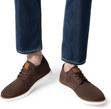 Bruno Marc Men's KnitFlex Breeze Casual Dress Sneakers