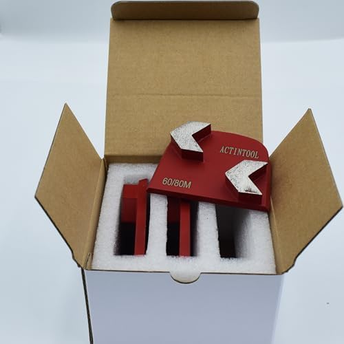 High Concentration Arrow Segments Metal Bond Tooling for Lavina Onfloor Floor Grinder (Pack of 3)