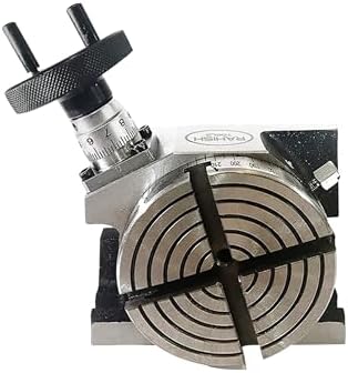 4" Rotary Table for Milling Machine, Horizontal & Vertical, 100mm