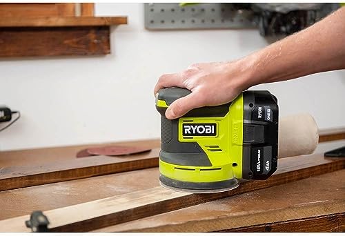 Ryobi One+ 18v 5" Random Orbit Sander Reduced Vibration (Renewed)