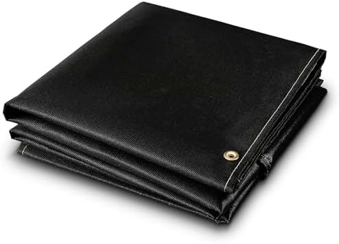 YESWELDER Silicone Coating Fiberglass Welding Blanket 6 x 8ft