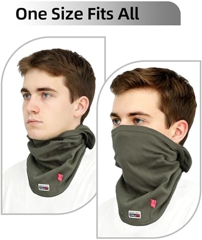TICOMELA FR Face Mask Balaclava Flame Resistant Hood CAT2 Arc Rated OneSize