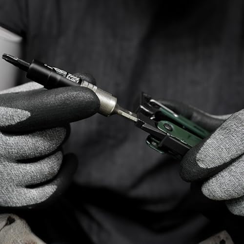711L EDC Torque Driver for Leatherman Multitools (in/lbs) - Flat End Mini Indexed Torque Socket Wrench for Multi-tools with flat bit adapters #7DT1B