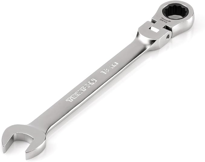 TEKTON 13 mm Flex Head Ratcheting Combination Wrench | WRC26413 | 12-Point