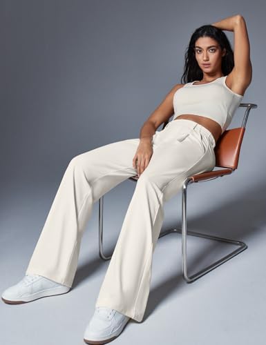 Ewedoos Wide Leg Dress Work Pants for Women Business Casual Office Outfits