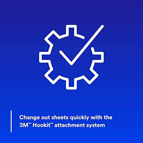3M Hookit Blue Abrasive Sheet Roll, 36187, 80, 2.75 in x 13 yd