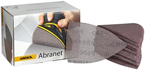 Mirka Abranet Delta Triangle Net Disc 4x6x6 inch Grit 120 Hook Loop