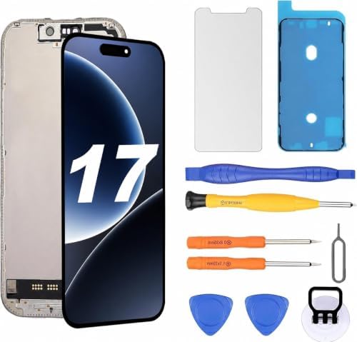 NB+ for iPhone 17 Soft OLED Screen Replacement FHD Screen with Tools