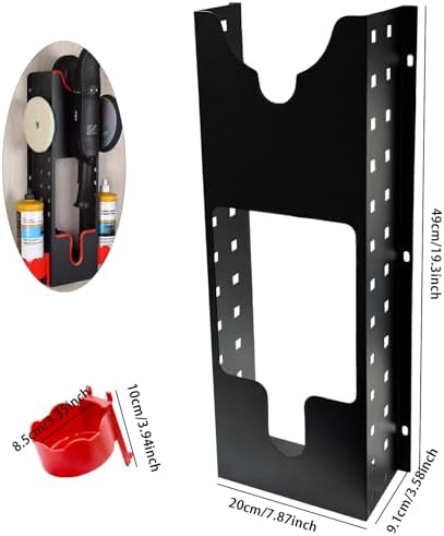 Wall Mount Polisher Polishing Buffer Machine Holder Rack 2 Pack