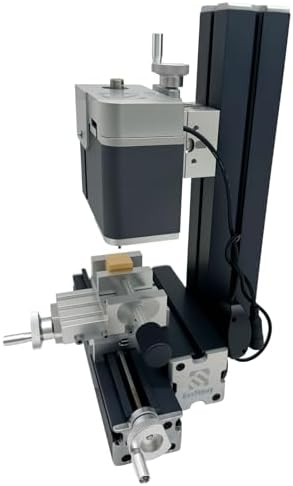 60W 12000RPM High-power Mini Metal Milling Machine,High-Precision Milling Machine For Metal/Wood, DIY Tools For Woodworking