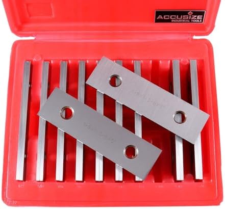 Accusize Precision Parallel Set 1/8 in x 5 in, 10 Matched Pairs
