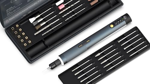 Electric Engraving Pen,Cordless Rotary Tool Kit,Rotary Tool For DIY And Artists,Engraving Tool Set,Gifts For Men,Mini Wood Carving Tools,Engraving Pen for Metal, Wood, Glass And Plastic(40 PCS)