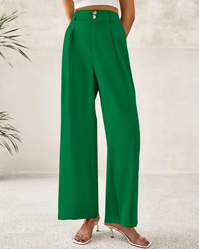 BTFBM Wide Leg Dress Pants Women Business Casual Outfits