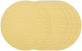 10Pcs Sanding Discs 8-7/8In 80Grit Hook and Loop Sandpapers Yellow