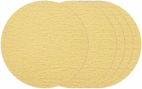 10Pcs Sanding Discs 8-7/8In 80Grit Hook and Loop Sandpapers Yellow