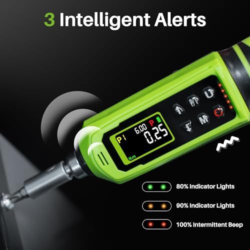 1/4" Drive Digital Torque Screwdriver, 0.15-10N.m for Gunsmithing