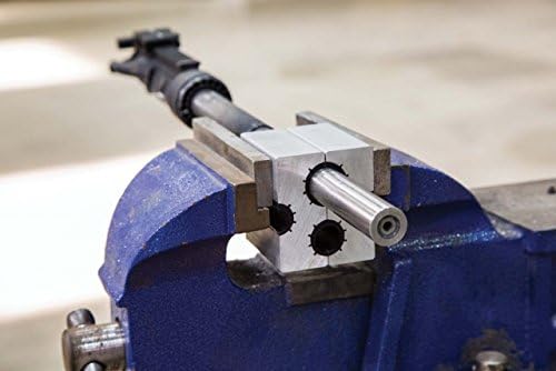 Wheeler Universal Barrel Clamp Constructed from Aircraft Grade Aluminum with Non-Marring Surface for Firearms and Gunsmithing, Silver