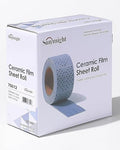 Sunmight Ceramic Film Sandpaper Roll 2.75" x 13.12yd 240G — Hook & Loop Sand Paper Sheets for Auto Body, Car Sanding, Wood, Metal, Longboard Block Tools | Wet Dry Automotive Shop Supplies, Wet Dry Use