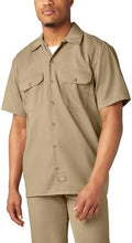 Dickies Men’s Short Sleeve Work Shirt – Durable Twill Button Down Shirts for Men, Lightweight Uniform for Daily Wear