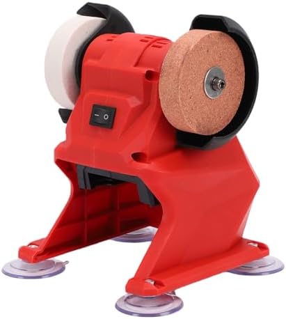 VBESTLIFE Mini Bench Grinder, Polisher Sander with 70mm Wheels