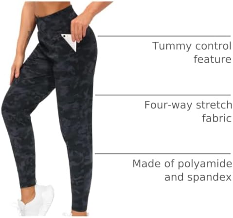 THE GYM PEOPLE Women's Workout Joggers Pants Lightweight Lounge Leggings