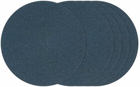 25Pcs Sanding Discs 8-7/8In 80Grit Hook and Loop Sandpapers Blue