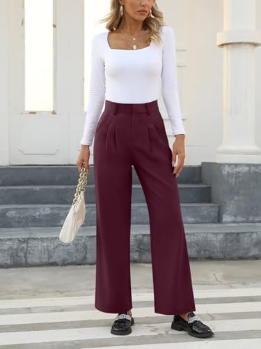 NIMIN Women Work Pants Business Casual Outfits Dress Trousers with Pockets