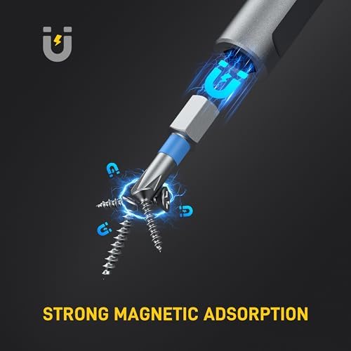Magnetic Ratchet Screwdriver Set, 42 in 1 T Handle Ratchet Screwdriver Set | with S2 Steel Bits, Compact Case, Ratcheting Screwdriver for Home Daily Repair, DIY Projects, Ideal Gift for Men Husband