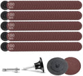 150Pcs 2 inch R-Type Quick Change Aluminum Oxide Surface Conditioning Sanding Discs Set 100 Grit with Adapter & Backing Pad