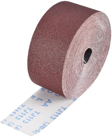 Sandpaper Roll 3Inch 75FT 80Grit Aluminum Oxide Emery Cloth Roll
