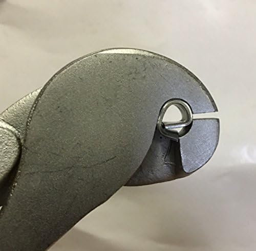RNL RabbitNippLes J-Clip Pliers + 2 LBS J-Clips, Comfort Blue Handle