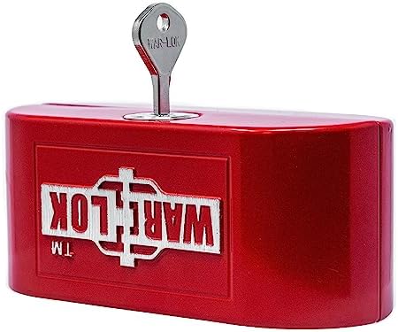 WAR-LOK TAB-10 Tractor-Trailer Air Brake Lock, Heavy Duty Aluminum Lock