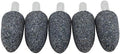 5Pc 1/4" Shank Brown Corundum Grinding Head Cone Shaped Grinding Wheel Abrasive Mounted Grinding Point Stone Rotary Tools Deburring Polishing -Diameter:16mm