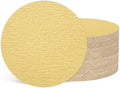 50Pcs Sanding Discs 8-7/8In 80Grit Hook and Loop Sandpapers Yellow