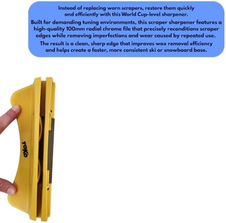 Toko Sharpener World Cup for Ski/Snowboard Wax Scrapers - (5560008)