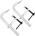 MAXPOWER Thick Rail F Clamp, 10" Opening, 4-3/4" Throat