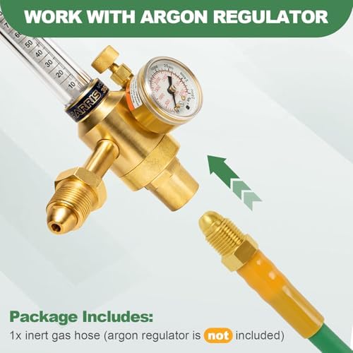 78.7FT Argon Gas Hose, Inert Gas Welding Hoses for MIG/TIG Regulator