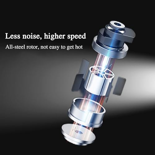 3 inch Mini Random Orbital Sander Pneumatic Palm Sander For Wood Composites Metal Polishing and grinding with 10 sandpapers,black