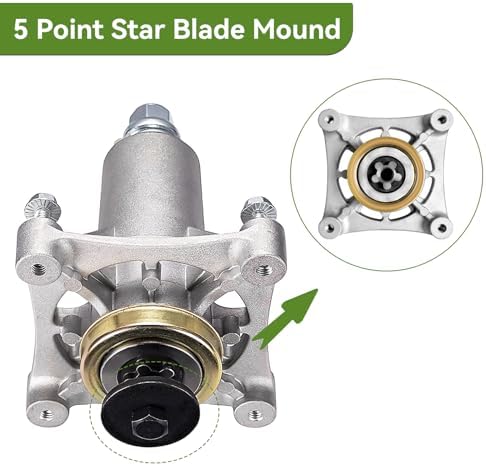 187292 192870 Spindle Assembly for 42 46 48 54 inch Mower Deck, 2PK