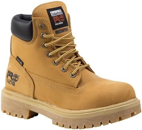 Timberland PRO Women’s Direct Attach 6 Inch Steel Safety Toe Insulated Waterproof Industrial Work Boot