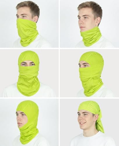 BOCOMAL FR Balaclava with Face Mask Flame Resistant 5.5oz Lightweight 100%C
