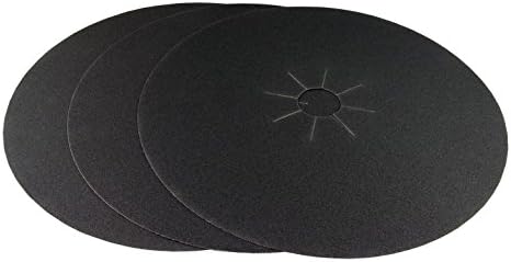 Starcke 16'' x 2'' Silicon Carbide Slotted Edger Floor Sanding Discs (10 Pack, 100 Grit)