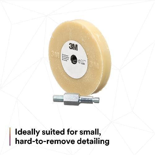 3M Stripe Off Wheel, 07498, 4 in x 5/8 in, with Mandrel
