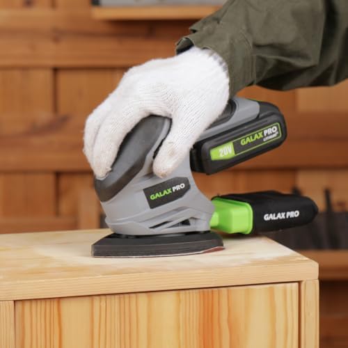GALAX PRO 20V Cordless Detail Sander 12000 RPM Electric Hand Sander