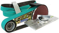 Multitool 2" x 36" Belt Grinder Attachment for Bench Grinders with Miter Table and 10-piece Belt Kit (MT362-Deluxe)