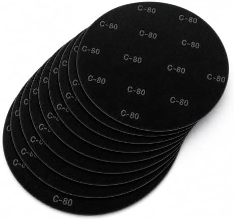 17 Inch Sanding Screen Discs, 80 Grit for Floor Prep, 10 Pack