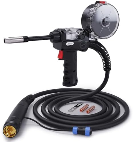 ARCCAPTAIN Spool Gun 4-Pin for Aluminum Welding 150A Euro Connection 10FT