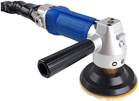 Raizi Granite Air Wet Polisher with Back-up Pad Enhanced Edition (Rear Exhaust Polisher)